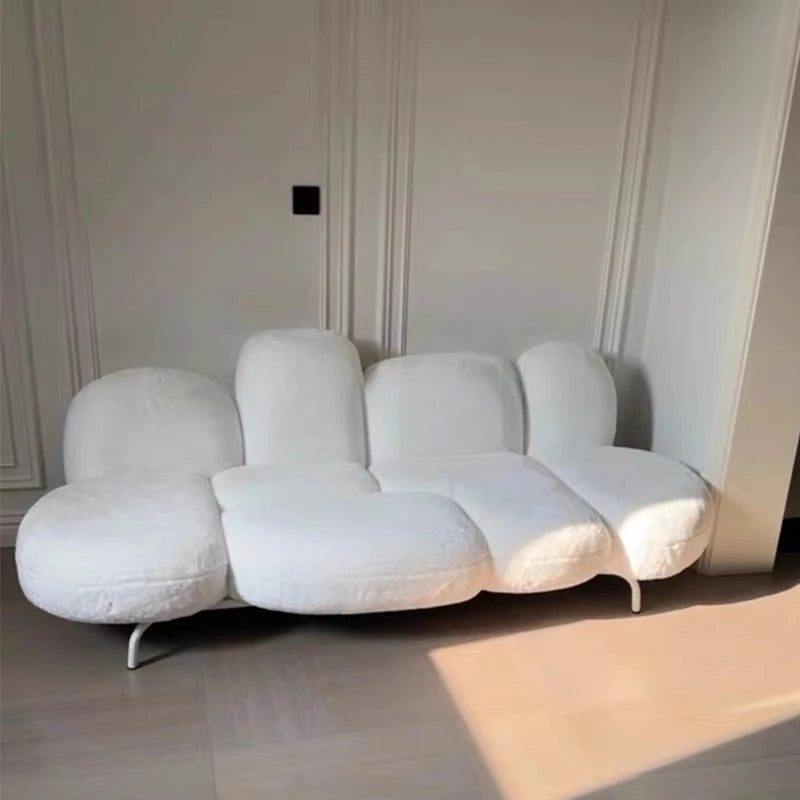 Petal Cloud Sofa & Armchair — Plush Statement Seating