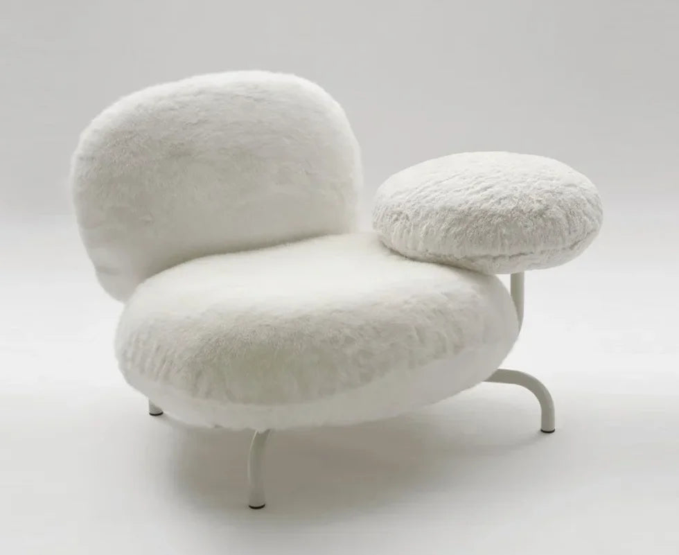 Petal Cloud Sofa & Armchair — Plush Statement Seating