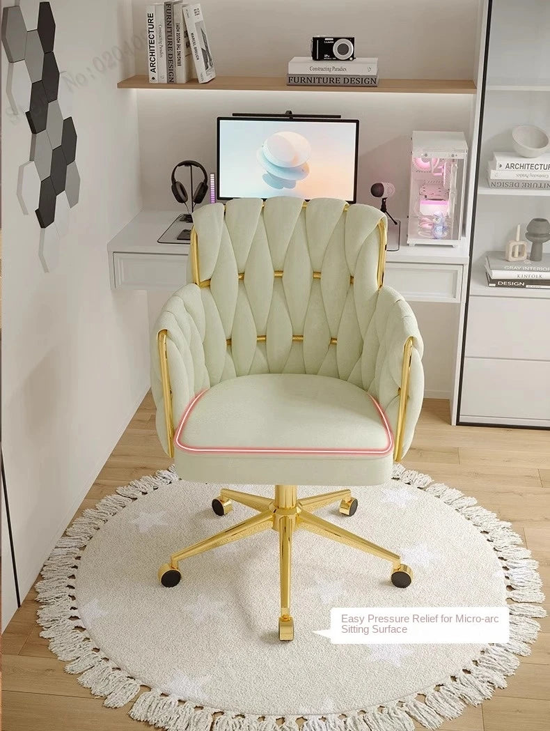Serene Petal Swivel Chair