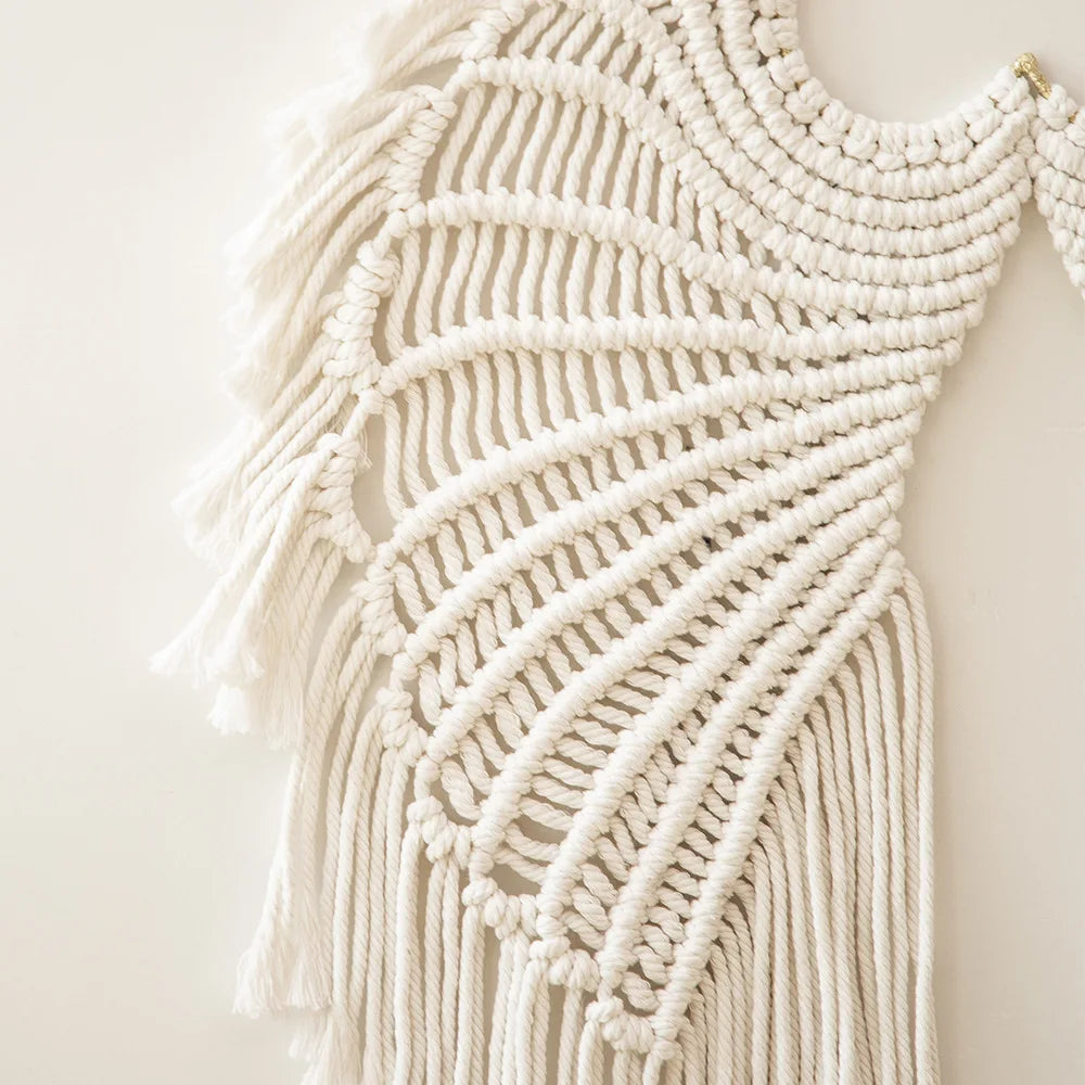 Celestial Grace Macrame Angel Wings ✨🪽