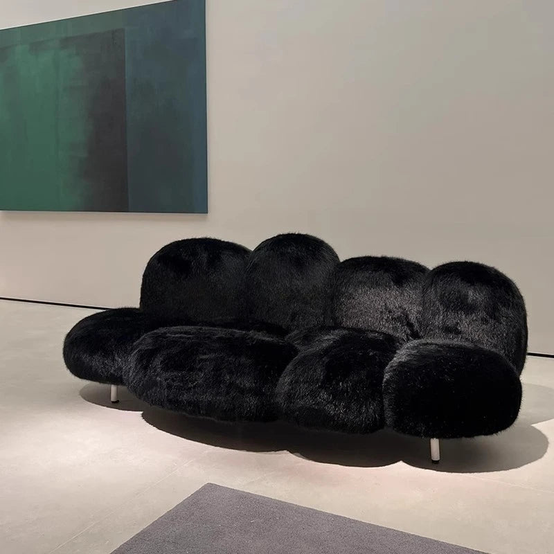 Petal Cloud Sofa & Armchair — Plush Statement Seating