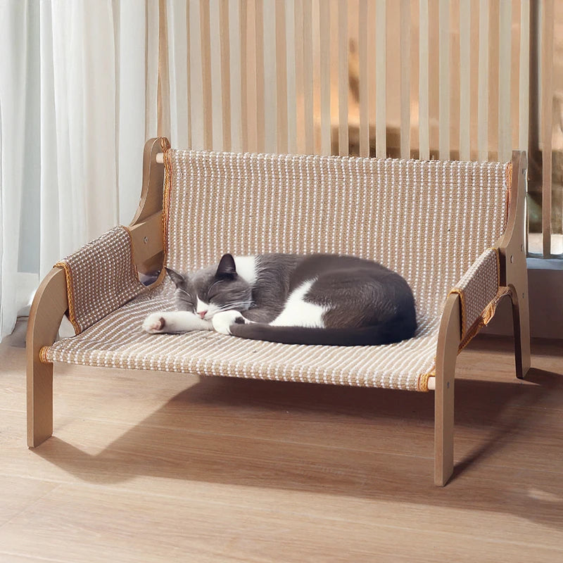 Enchanted Rattan Cat Sofa ✨🐾