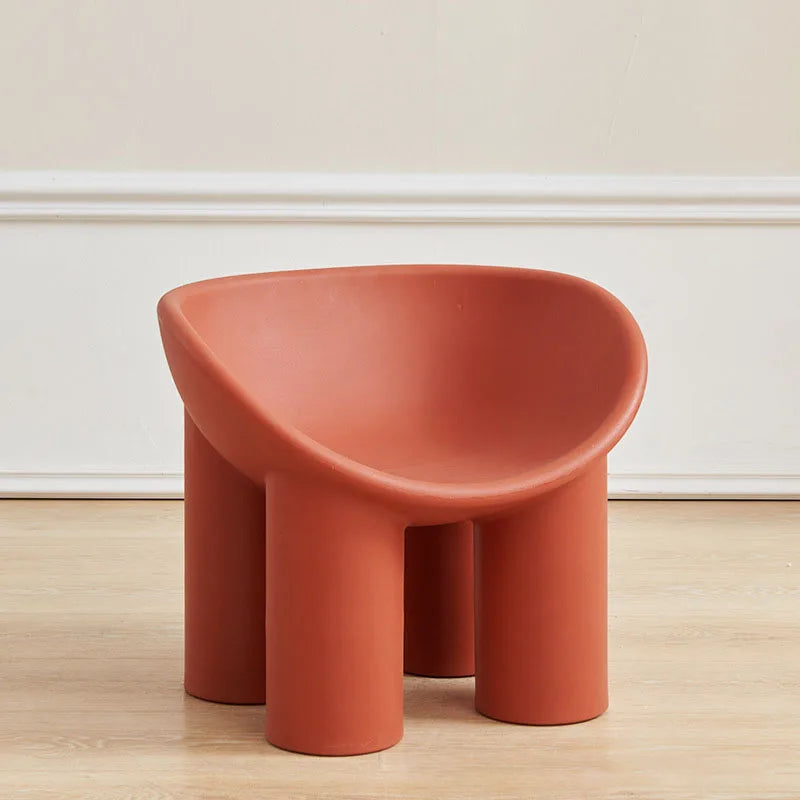 Mello Scoop Chair — Quad‑Pedestal Seat