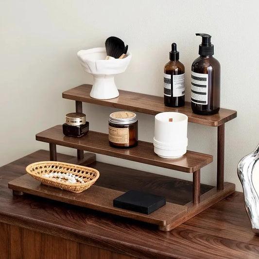 Enchanted Hearth Tiered Wooden Display Stand ✨🌸