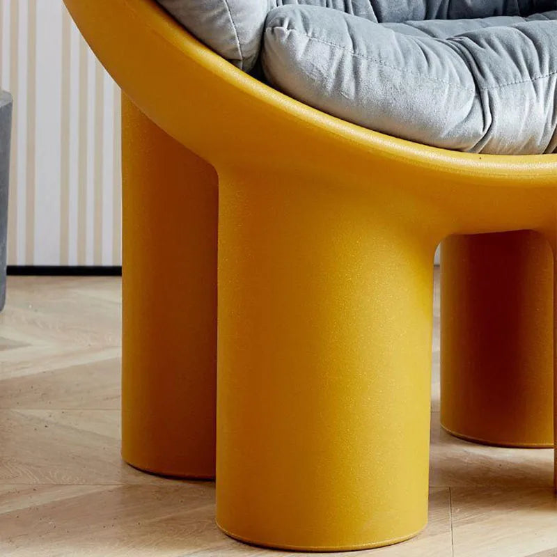 Mello Scoop Chair — Quad‑Pedestal Seat