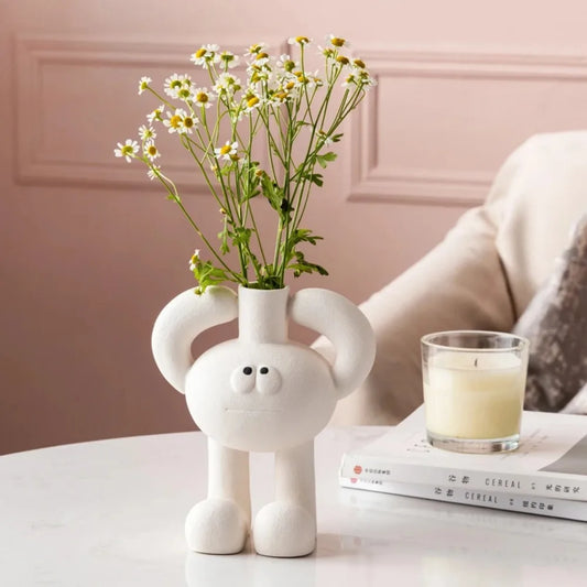 Whimsy Bloom Buddy Vase 🌸🌿
