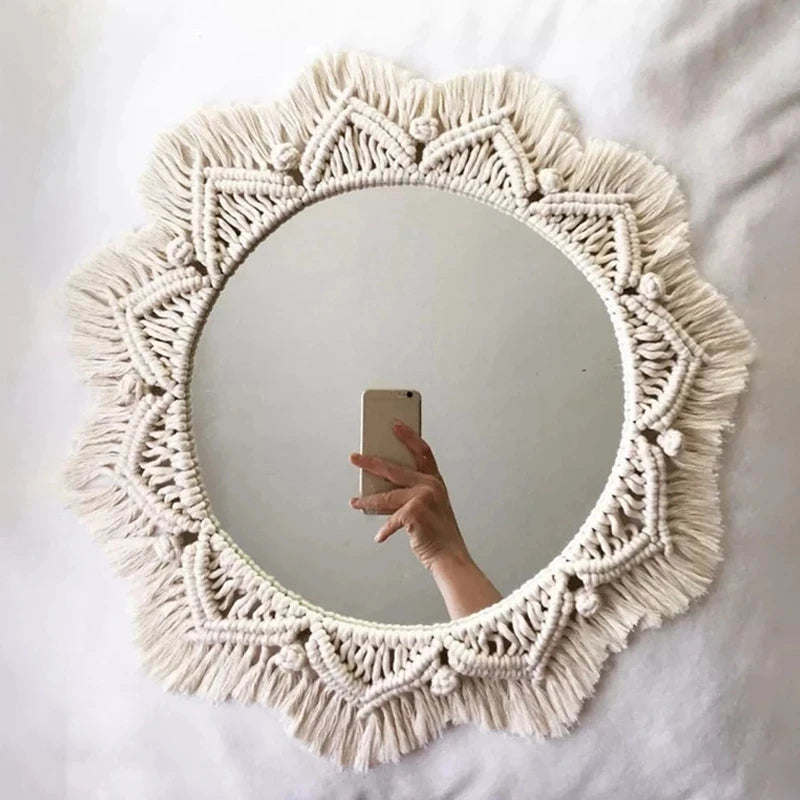 Sunlit Boho Bloom Mirror ☀️🌼