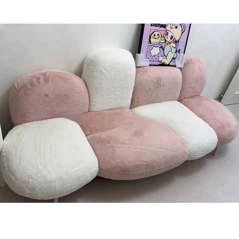 Petal Cloud Sofa & Armchair — Plush Statement Seating
