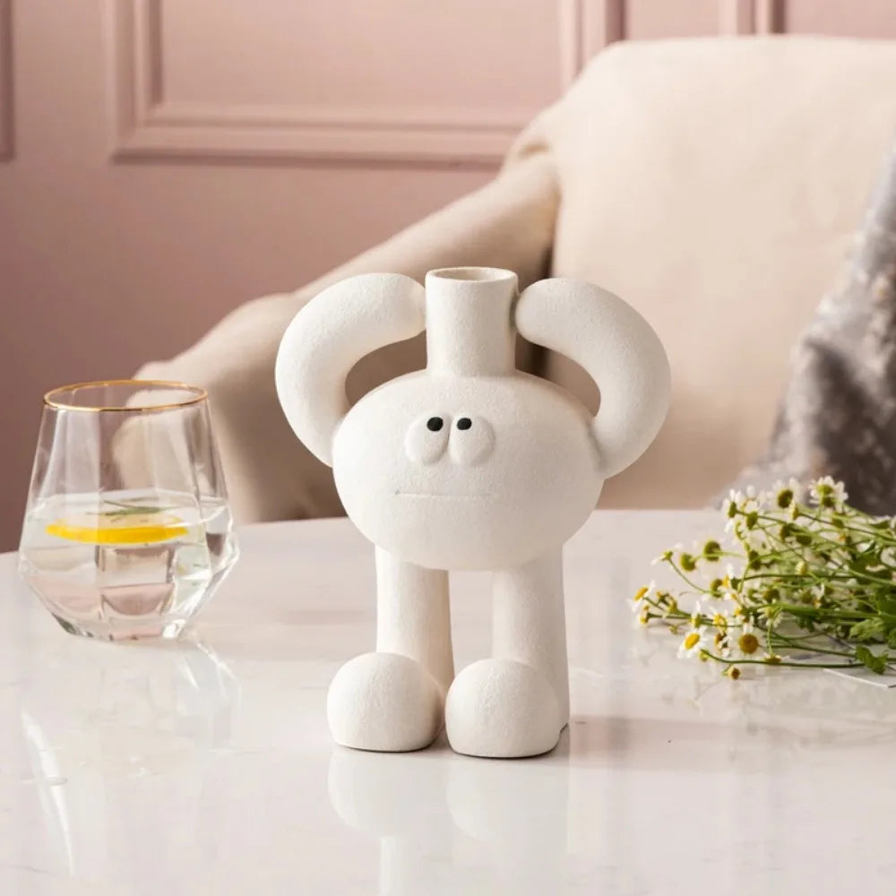 Whimsy Bloom Buddy Vase 🌸🌿