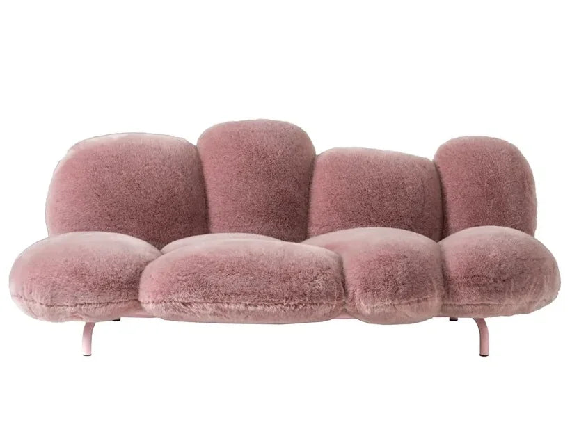Petal Cloud Sofa & Armchair — Plush Statement Seating