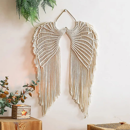 Celestial Grace Macrame Angel Wings ✨🪽