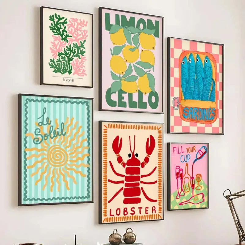 Tropic Summer Chic Canvas