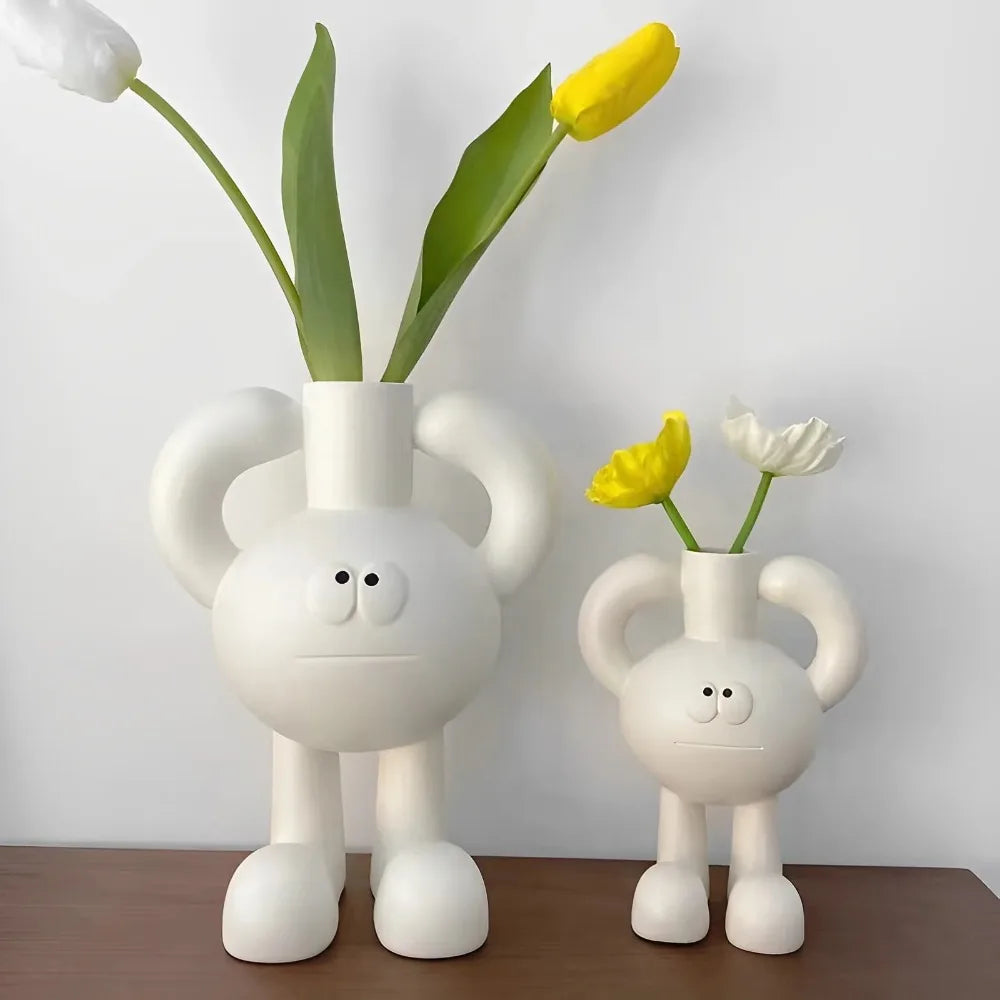 Whimsy Bloom Buddy Vase 🌸🌿