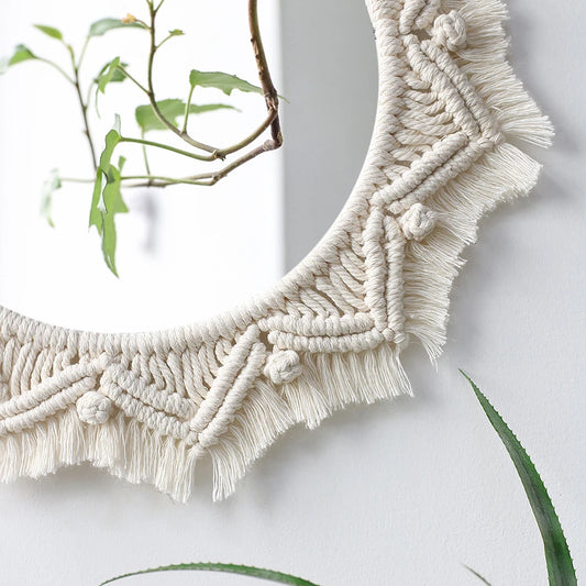 Sunlit Boho Bloom Mirror ☀️🌼