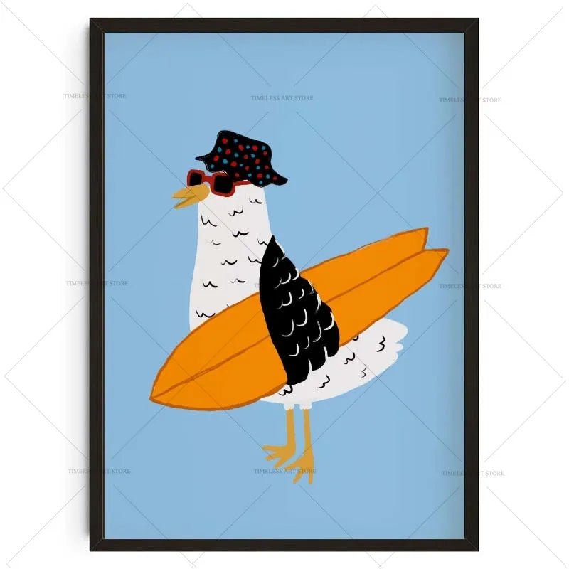 Tropic Summer Chic Canvas