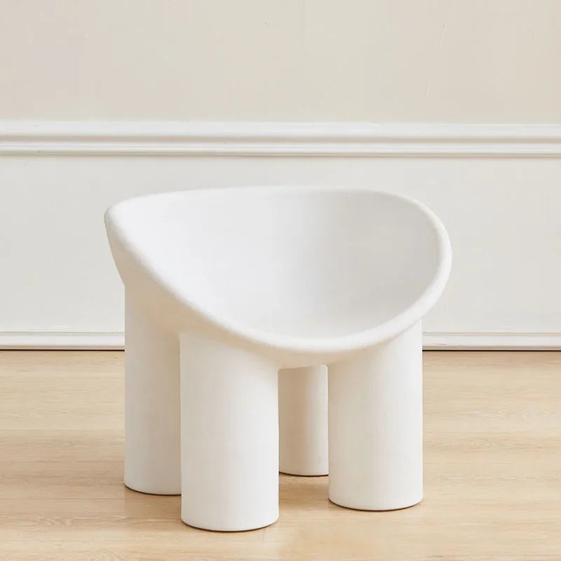 Mello Scoop Chair — Quad‑Pedestal Seat